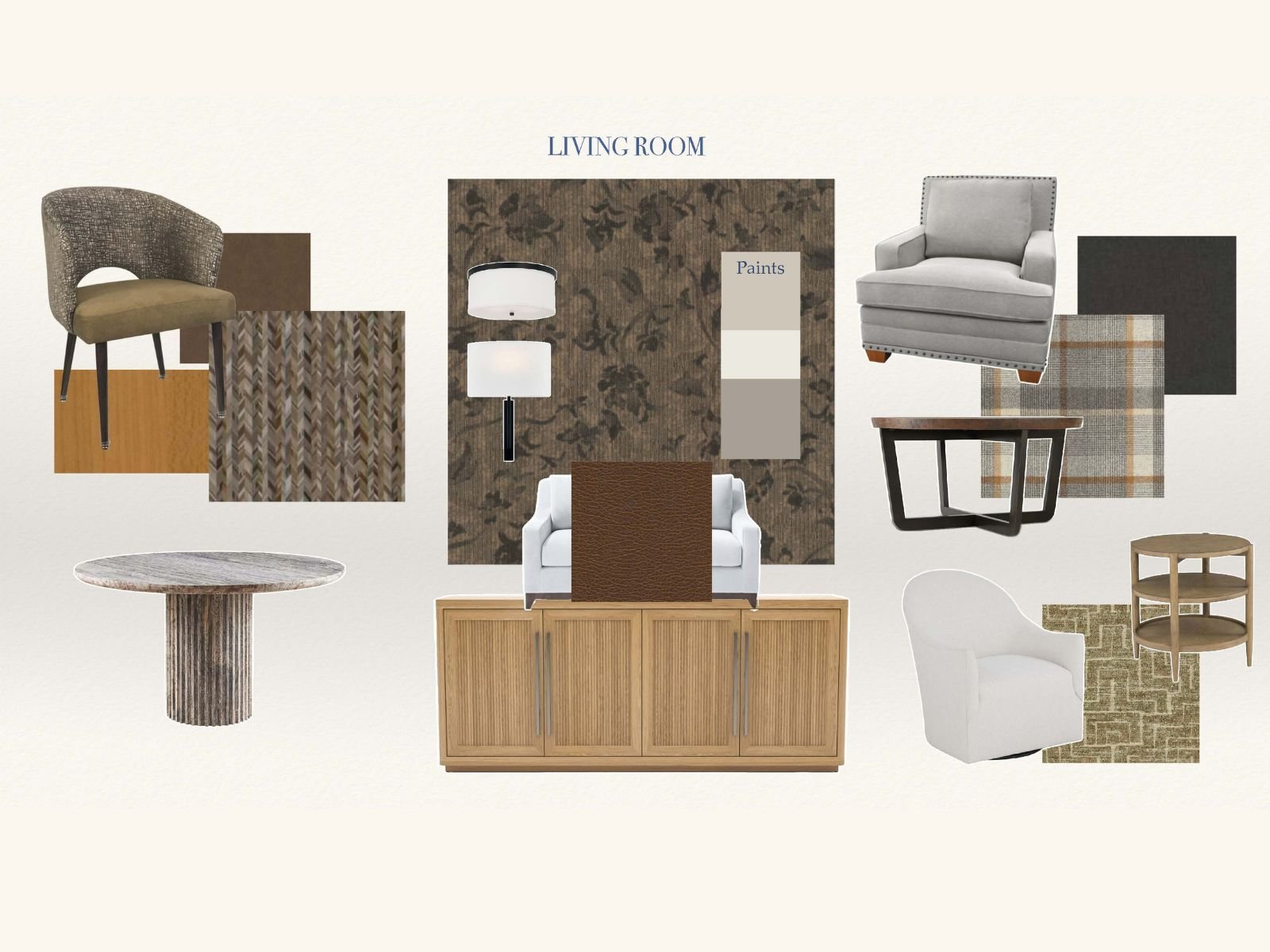 Remodel concepts for the living room of Rivaria Vista Grande